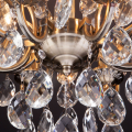 Люстра 10022/6 античная бронза/прозрачный хрусталь Strotskis от Евросвет (4)