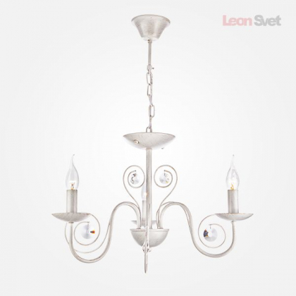 Подвесная люстра 60018/3 белый с золотом от Евросвет