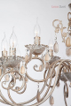 Люстра 10009/12 белый с золотом от Евросвет (11)