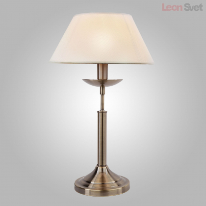 Настольная лампа 01010/1 античная бронза от Евросвет