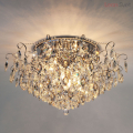 Потолочный светильник 10081/12 хром/прозрачный хрусталь Strotskis от Евросвет (2)