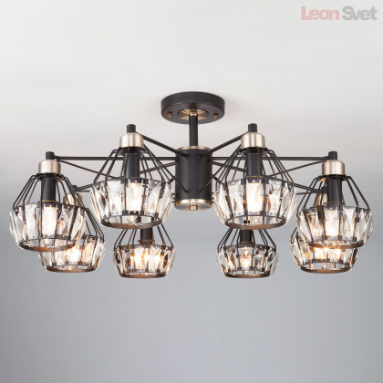 Люстра 70075/8 черный от Евросвет