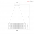 Подвесная люстра 299/5 Strotskis от Bogates (11)