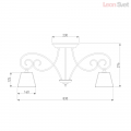 Потолочный светильник 303/8 от Bogates (6)