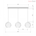 Подвесной светильник 304/3 от Bogates (4)