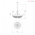 Подвесная люстра 305/15 Strotskis от Bogates (5)