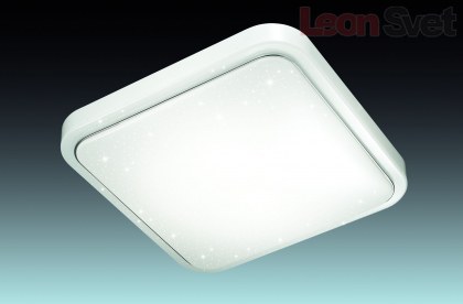 Потолочный LED влагостойкий светильник Kvadri 2014/B Сонекс 24W