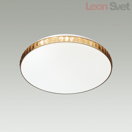 Потолочный LED влагостойкий светильник Dina Amber 2078/EL Сонекс 72W