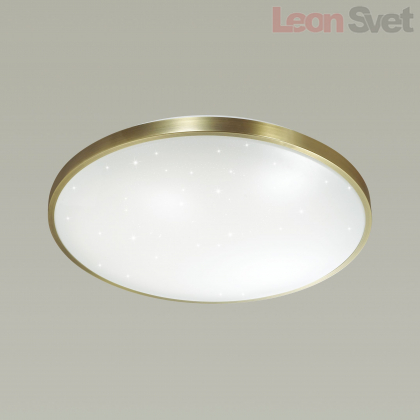 Потолочный LED влагостойкий светильник Lota Bronze 2089/DL Сонекс 48W