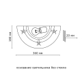 Настенный светильник Blanketa Gold 002 Сонекс (3)