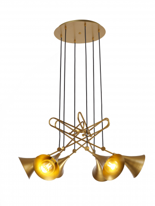 Подвесная люстра Jazz Pintura Oro 6350 Mantra