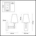 Бра Doris 4436/1W Lumion (2)