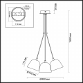 Люстра Joseph 4455/3 Lumion (2)