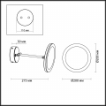 Светильник-зеркало Mirror 4678/6WL Odeon Light (4)