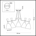 Люстра потолочная Oliver 4494/5C Lumion (4)