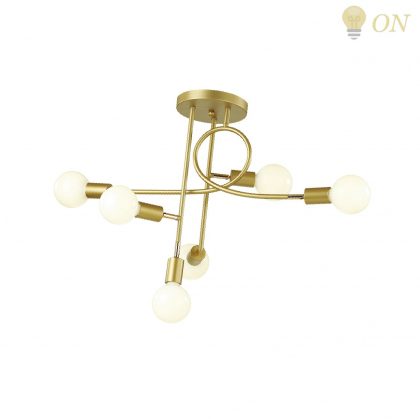 Люстра потолочная Karma 4542/6C Lumion