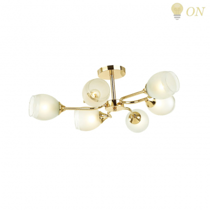 Люстра потолочная Jolene 4546/6C Lumion