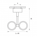 Накладной светильник Rullo 214449 Lightstar (2)