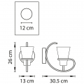 Бра Fiacolla 733617 Lightstar (2)