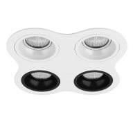 Комплект из светильников и рамки Domino D64606060707 Lightstar