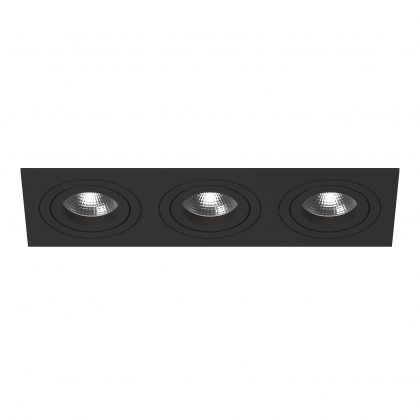 Комплект из светильника и рамки Intero 16 i537070707 Lightstar