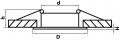 Светильник точечный встраиваемый Levigo 010013 Lightstar (2)