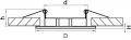 Светильник точечный встраиваемый Lega 11 011049 Lightstar (2)
