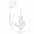 Люстра подвесная Classic Osgona 700161 (2)