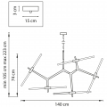 Люстра подвесная Struttura 742103 Lightstar (2)