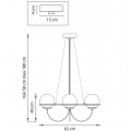 Люстра подвесная Globo 803263 Lightstar (2)