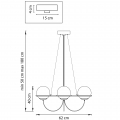 Люстра подвесная Globo 803267 Lightstar (2)