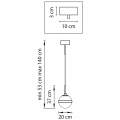 Подвес Globo 813117 Lightstar (2)