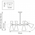 Люстра потолочная Dumo 816066 Lightstar (2)