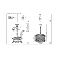 Подвесная люстра SL1170.303.06 Fabio ST Luce (13)