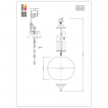 Подвесной светильник SL362.103.03 Lateria ST Luce (10)