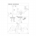 Потолочная люстра SLE183702-06 Gimento Evoluce (10)