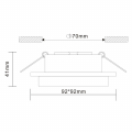 Встраиваемый светильник ST206.418.01 Chomia ST Luce (10)