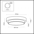 Настенно-потолочный светильник влагозащищённый HOLGER 2744/3C от Odeon Light (2)