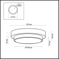 Настенно-потолочный светильник влагозащищённый HOLGER 2746/1C от Odeon Light (3)