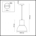 Подвесной светильник 3328/1 Laso от Odeon Light (2)