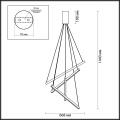 Подвесной светильник Cometa 3860/48B Odeon Light (4)