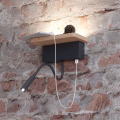 Настенный светильник-полка с подсветкой/USB Woody 3868/8WL от Odeon Light (4)