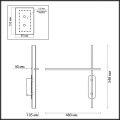 Настенный светильник Rudy 3890/20WL Odeon Light (5)