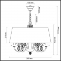 Подвесная люстра 3921/4 Niagara от Odeon Light (4)