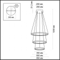 Подвесной светильник 3964/99L Saturno от Odeon Light (3)