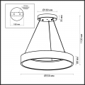 Подвесной светильник 4066/50L Sole Odeon Light (4)