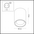 Потолочный светильник Aquana 4205/1C Odeon Light (4)