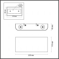 Настенный светильник Magnum 4217/4WL Odeon Light (3)