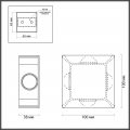 Настенный светильник Balla 4251/4WL Odeon Light (4)