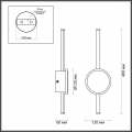 Настенный светильник Stilo 4256/12WL Odeon Light (4)